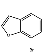 Benzofuran, 7-bromo-4-methyl- (9CI) Structure