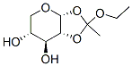 alpha-D-Xylopyranose, 1,2-O-(1-ethoxyethylidene)- (9CI),799794-98-2,结构式
