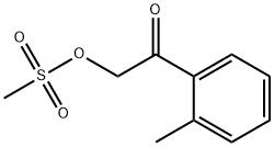 Ethanone, 1-(2-methylphenyl)-2-[(methylsulfonyl)oxy]- (9CI),799804-23-2,结构式