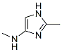 1H-Imidazol-4-amine,  N,2-dimethyl-  (9CI),799813-65-3,结构式