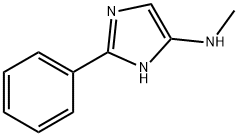 1H-Imidazol-4-amine,  N-methyl-2-phenyl-  (9CI) 结构式