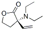 (3S)-3-diethylamino-3-ethenyl-oxolan-2-one Struktur