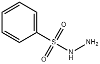 ベンゼンスルホニルヒドラジド 化学構造式