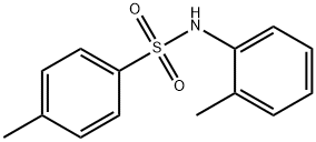 4-甲基-N-(2-甲基苯基)苯磺酰胺, 80-28-4, 结构式