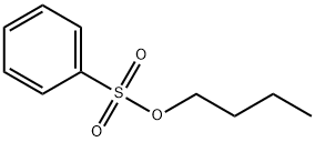 ベンゼンスルホン酸ブチル 化学構造式
