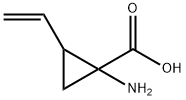 1-氨基-2-乙烯基环丙烷羧酸, 80003-54-9, 结构式