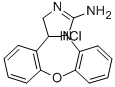 1,13b-Dihydrodibenz(b,f)imidazo(1,5-d)(1,4)oxazepin-3-amine hydrochlor ide 结构式