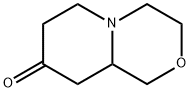 Pyrido[2,1-c][1,4]oxazin-8(1H)-one,  hexahydro-, 80023-33-2, 结构式