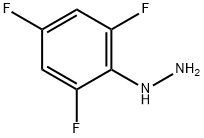 2,4,6-三氟苯肼,80025-72-5,结构式
