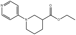 1-(4-PYRIDINYL)-3-PIPERIDINECARBOXYLIC ACID ETHYL ESTER Struktur