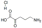 5-amino-2-oxovaleric acid hydrochloride Structure