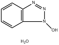 1-羟基苯并三唑一水物,80029-43-2,结构式