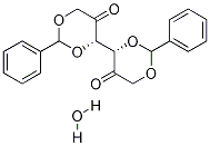 1,3:4,6-Di-O-benzylidene-D-threo-2,5-hexodiulose Hydrate, 80030-25-7, 结构式