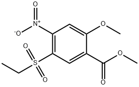 methyl 5-(ethylsulphonyl)-4-nitro-o-anisate|阿米舒必利杂质18