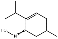 2-Cyclohexen-1-one,5-methyl-2-(1-methylethyl)-,oxime(9CI) Structure