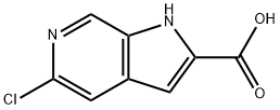 800401-68-7 5-氯-1H-吡咯并[2,3-C]吡啶-2-甲酸