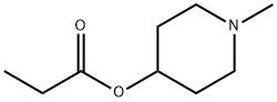 N-methylpiperidin-4-yl propionate Structure