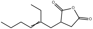 (2-ethylhexenyl)succinic anhydride Structure