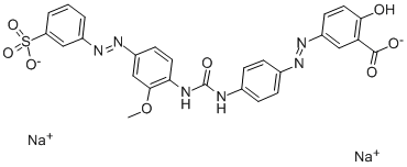 天狼黄, 8005-52-5, 结构式