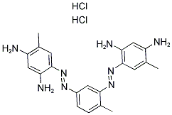 4,4’-[1,3-亚苯基双偶氮]双-1,3-苯二胺, 8005-78-5, 结构式
