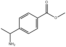 4-(1-AMINO-ETHYL)-BENZOIC ACID METHYL ESTER Structure