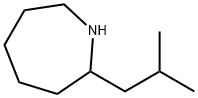 2-(2-甲基丙基)氮杂环庚烷 结构式