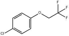1-CHLORO-4-(2,2,2-TRIFLUOROETHOXY)BENZENE Struktur