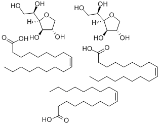 ソルビタンセスキオレイン酸エステル 化学構造式