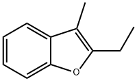 2-エチル-3-メチルベンゾフラン 化学構造式