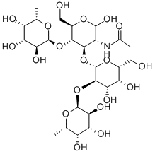 LewisBtetrasaccharide, 80081-06-7, 结构式