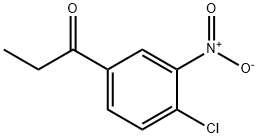 1-(4-CHLORO-3-NITROPHENYL)PROPAN-1-ONE Struktur