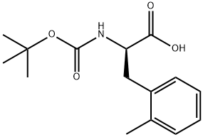 BOC-D-2-甲基苯丙氨酸, 80102-29-0, 结构式