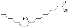 10-hydroxy-12-octadecenoic acid 结构式