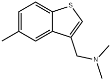 Benzo[b]thiophene-3-methylamine, N,N,5-trimethyl- (8CI) Structure