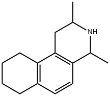 Benz[f]isoquinoline, 1,2,3,4,7,8,9,10-octahydro-2,4-dimethyl- (8CI) 结构式
