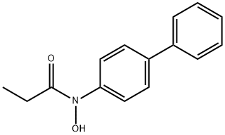 N-Hydroxy-N-propionyl-4-aminobiphenyl Struktur