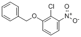 Benzene, 2-chloro-1-nitro-3-(phenylmethoxy)- Structure