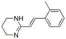 Pyrimidine, 1,4,5,6-tetrahydro-2-(o-methylstyryl)- (8CI) 结构式