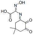 Glycine, N-(5,5-dimethyl-2,3-dioxocyclohexylidene)-, 2-oxime (8CI) Struktur