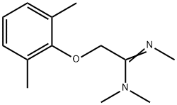 Acetamidine, N,N,N-trimethyl-2-(2,6-xylyloxy)- (8CI) Struktur