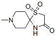 1-Thia-4,8-diazaspiro[4.5]decan-3-one,8-methyl-,1,1-dioxide(8CI) Struktur