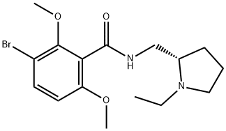 瑞莫必利 结构式