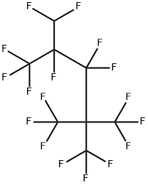 1H-全氟-2,4,4-三甲基戊烷, 801287-27-4, 结构式