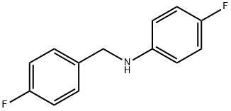 4-Fluoro-N-(4-fluorobenzyl)aniline, 97% Structure