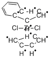 Cyclopentadienylindenylzirconium dichloride Structure