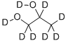 1,2‐プロパンジオール‐D8 化学構造式