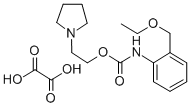 2-(1-Pyrrolidinyl)ethyl o-(ethoxymethyl)carbanilate oxalate (1:1)|
