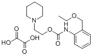 2-Piperidinoethyl o-(ethoxymethyl)carbanilate oxalate (1:1) Structure