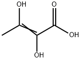 2-Butenoic acid, 2,3-dihydroxy- (9CI) Structure