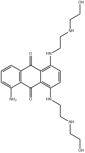 5-Amino-1,4-bis((2-((2-hydroxyethyl)amino)ethyl)amino)-9,10-anthracene dione Structure